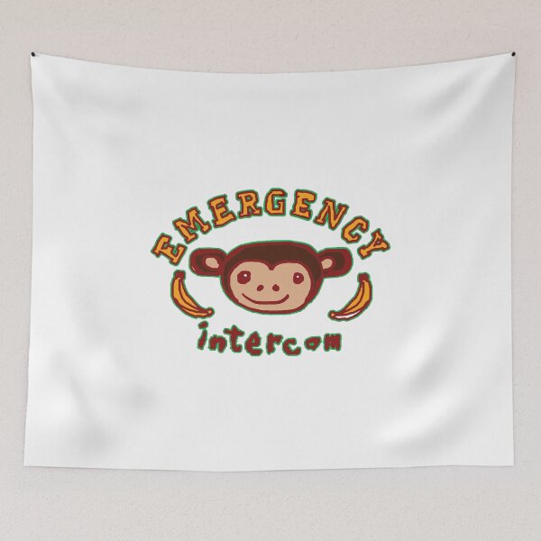 Item preview, emergency intercom monkey designed and sold by cherrypop04.