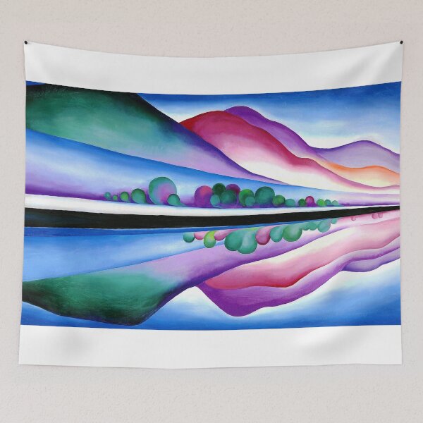 Item preview, Georgia O'Keeffe- Lake George Reflection designed and sold by NFA-ideas.