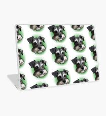 Schnauzer Laptop Skin