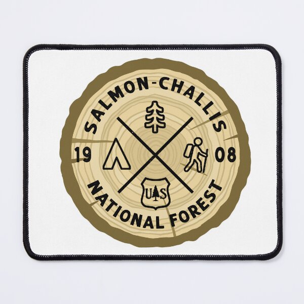 Item preview, Salmon-Challis National Forest Log Slice designed and sold by VanyaKar.