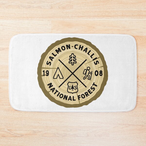 Item preview, Salmon-Challis National Forest Log Slice designed and sold by VanyaKar.