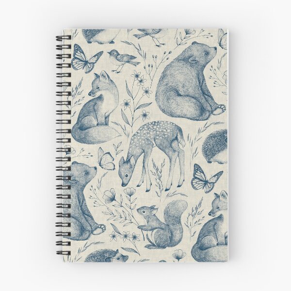 Item preview, Forest Fauna Toile  designed and sold by Perrin Le Feuvre.