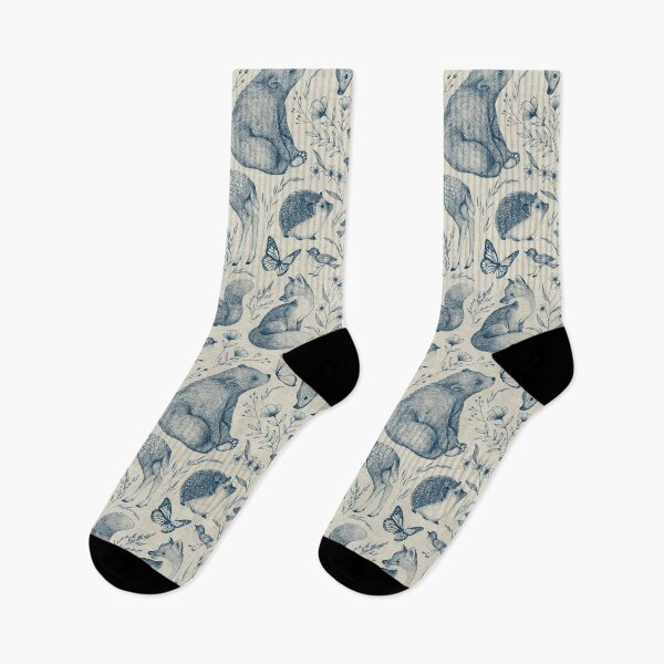 Item preview, Forest Fauna Toile  designed and sold by Perrin Le Feuvre.