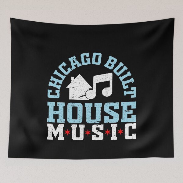Item preview, Chigago House Music EDM DJ Stylish Aesthetic designed and sold by mBshirts.