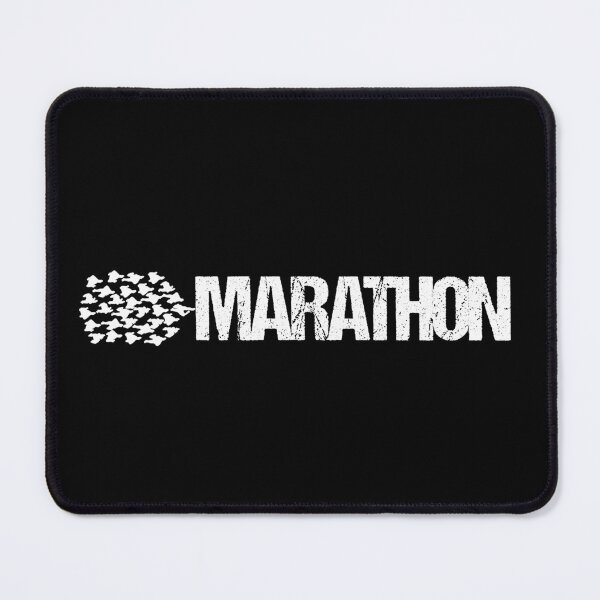 Item preview, Marathon Runner T-Shirt designed and sold by BagCreations.