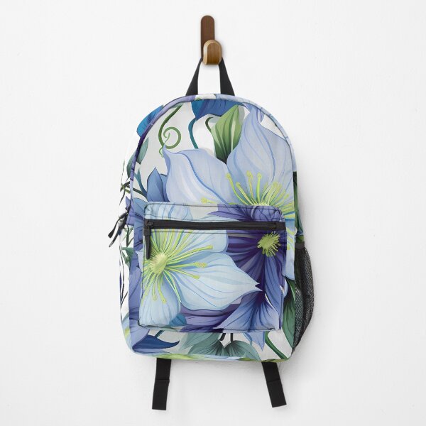 Item preview, Floral Pattern - Clematis designed and sold by MTJ-Mushrooms.