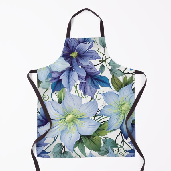 Item preview, Floral Pattern - Clematis designed and sold by MTJ-Mushrooms.