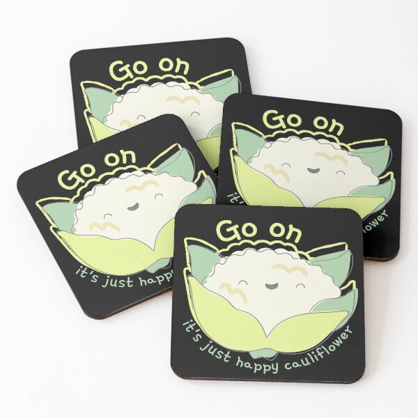 Item preview, Go On It Is Just Happy Cauliflower designed and sold by Amazing-Kortez.