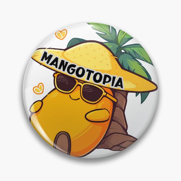 Item preview, Mangotopia: A Juicy Paradise of Mango Puns designed and sold by Pannyyy.