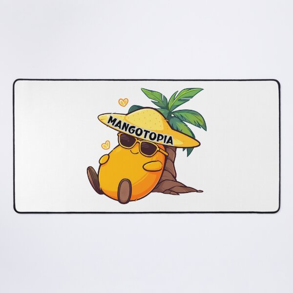 Item preview, Mangotopia: A Juicy Paradise of Mango Puns designed and sold by Pannyyy.