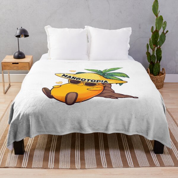 Item preview, Mangotopia: A Juicy Paradise of Mango Puns designed and sold by Pannyyy.