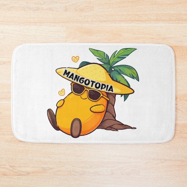 Item preview, Mangotopia: A Juicy Paradise of Mango Puns designed and sold by Pannyyy.