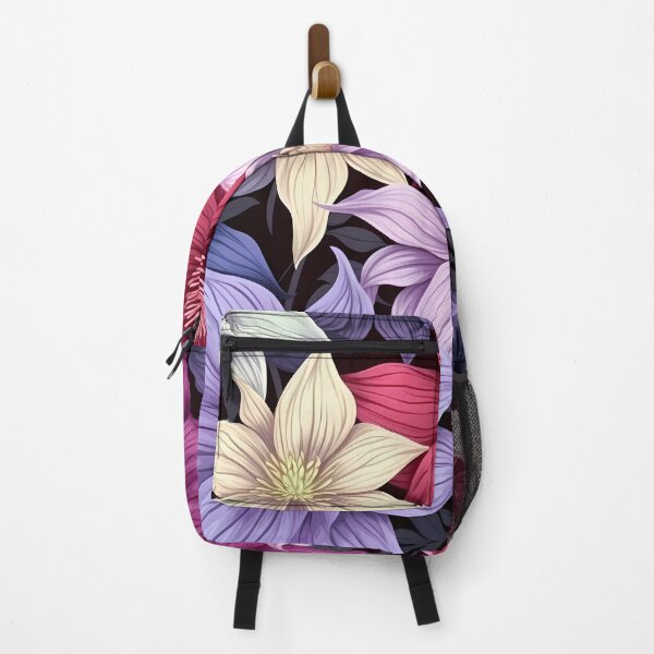 Item preview, Floral Pattern - Clematis designed and sold by MTJ-Mushrooms.