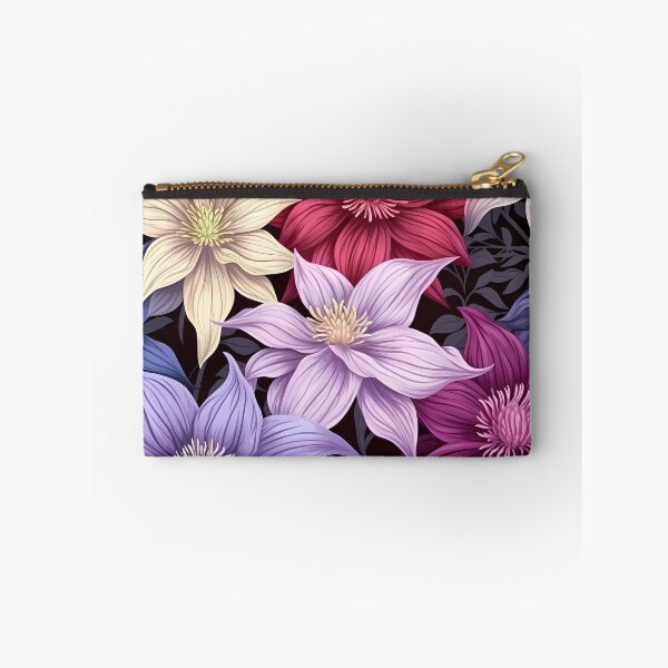 Item preview, Floral Pattern - Clematis designed and sold by MTJ-Mushrooms.