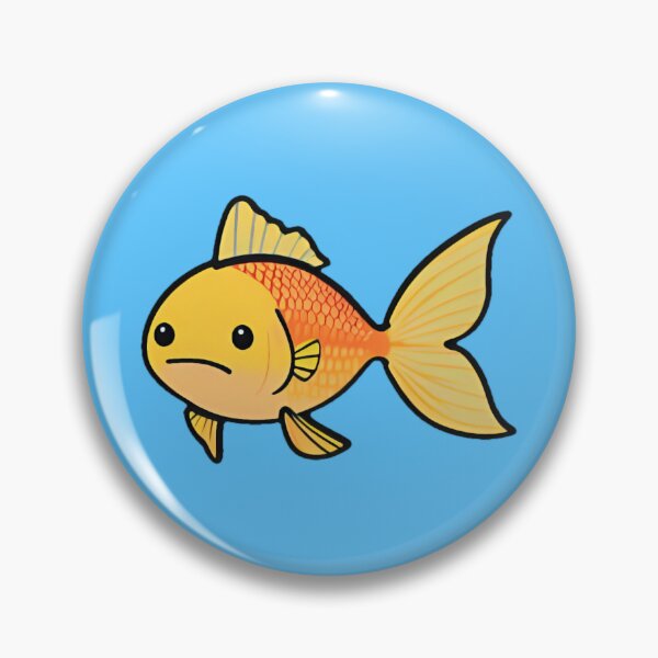 Item preview, sad goldfish designed and sold by marjard.