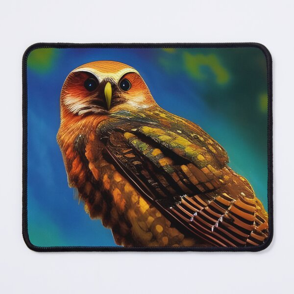 Item preview, Brown Owl, impasto, Ai Generated Art  designed and sold by ACC .