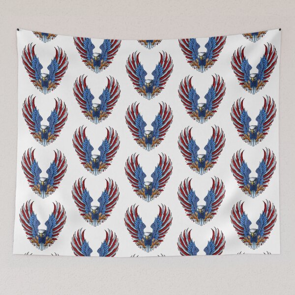 Item preview, American Flag Eagle art wall decor designed and sold by ridhifashion.