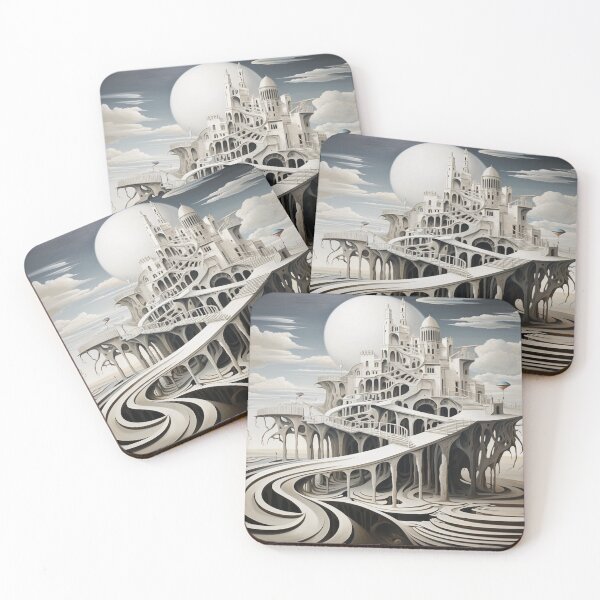 Item preview, Nihilistic Mont Saint-Michel designed and sold by AI-G-I-.