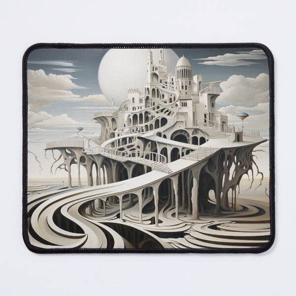 Item preview, Nihilistic Mont Saint-Michel designed and sold by AI-G-I-.