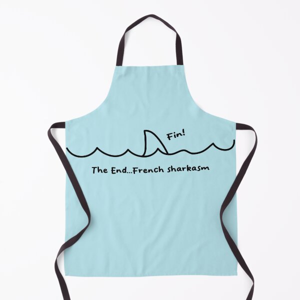 Item preview, Shark Fin French Sarcasm designed and sold by CreativeBridge.