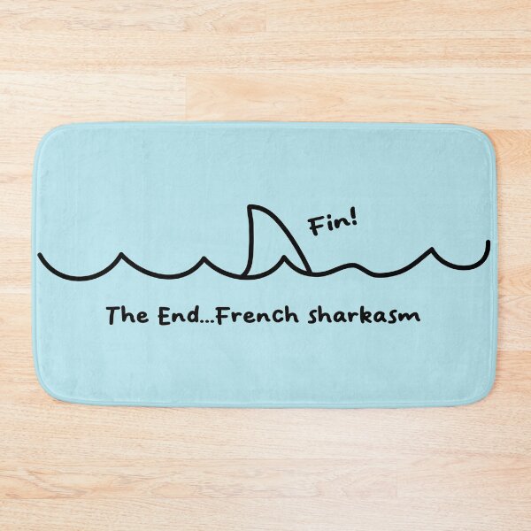 Item preview, Shark Fin French Sarcasm designed and sold by CreativeBridge.