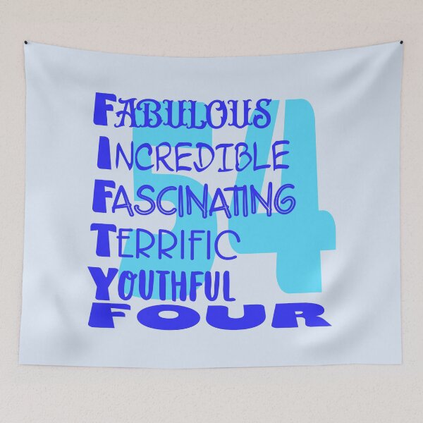 Item preview, 54 and fabulous designed and sold by giftfromheart.