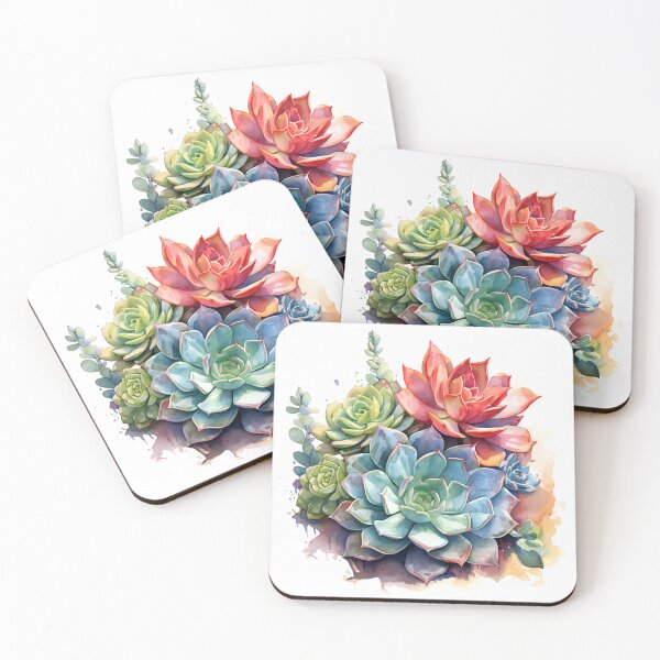 Item preview, Succulent Watercolor 8 designed and sold by Art by Lilia.