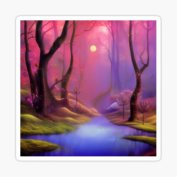 Item preview, Mystical Stream designed and sold by pinkal.