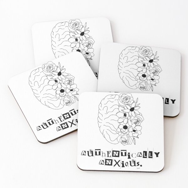 Item preview, Authentically Anxious designed and sold by stellarbrain.