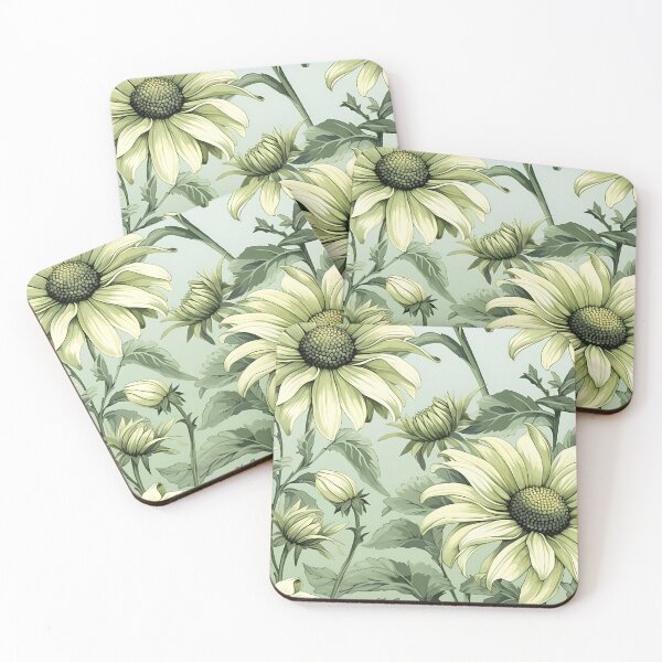 Item preview, Floral Pattern - Achinacea designed and sold by MTJ-Mushrooms.
