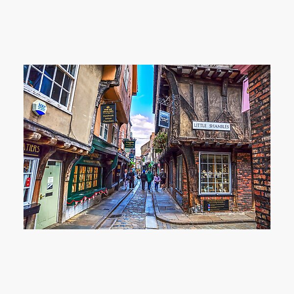 Item preview, York city, Little Shambles, Cityscape designed and sold by Paul Thompson Photography.