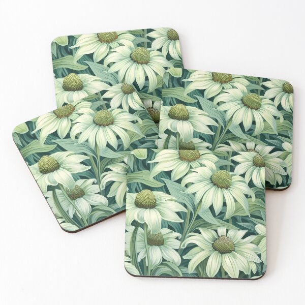 Item preview,  Floral Pattern - Echinacea designed and sold by MTJ-Mushrooms.
