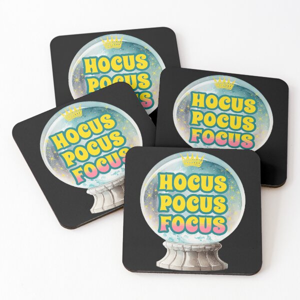Item preview, Abraham Hicks Hocus Pocus FOCUS - Positive Mindset Quote designed and sold by InkyGenies.