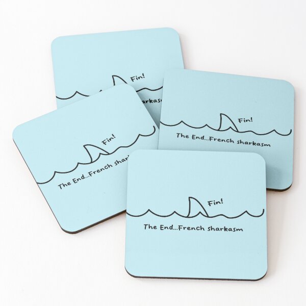 Item preview, Shark Fin French Sarcasm designed and sold by CreativeBridge.