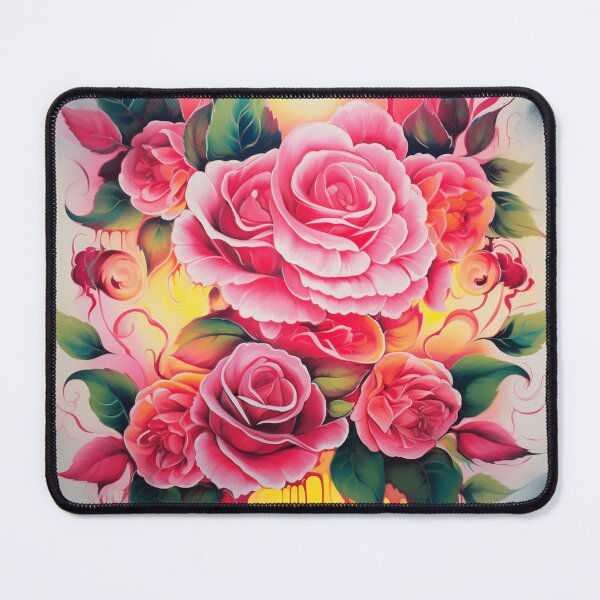 Item preview, Sunrise in the Garden of the Pink Rose designed and sold by TheCraftyG.