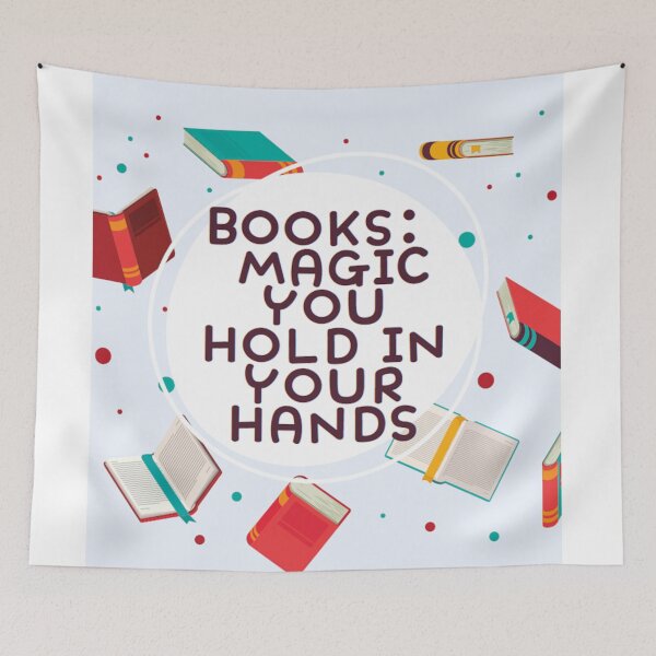 Item preview, Books Are Magic You Hold in Your Hands designed and sold by JRHarshman.