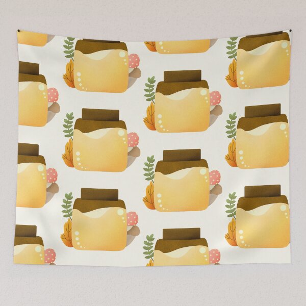 Item preview, Honey jar cottagecore and hygge sticker by DozyJov designed and sold by DozyJov.