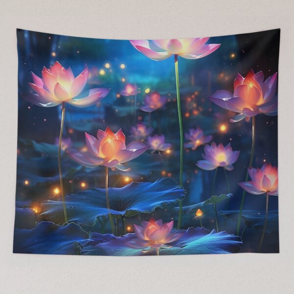 Item preview, Glowing Lotus 5 designed and sold by Art by Lilia.