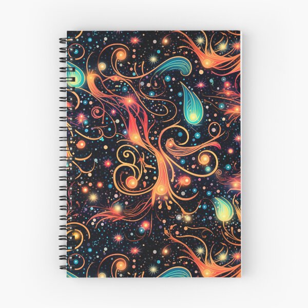 Item preview, Aesthetic Glowing Flow Pattern designed and sold by MythicPrompts.