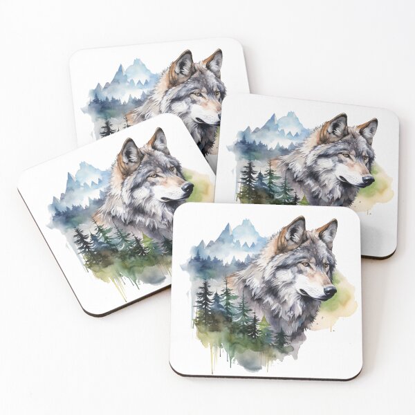 Item preview, Wolf Mountain 1 designed and sold by white-fox.