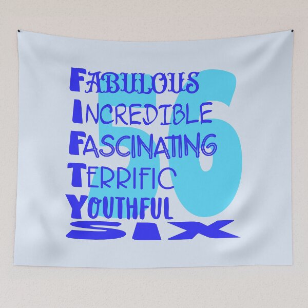 Item preview, 56 and fabulous designed and sold by giftfromheart.