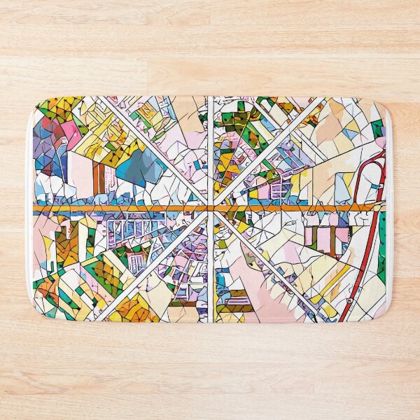 Item preview, Nowosolna Mosaic Map designed and sold by Nowosolnianka.