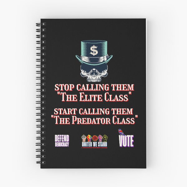 Item preview, PMD01001 Progressive Movement Designs Elite Class Predator Class billionaire skull protest design shows you support democracy and economic justice for Progressives Democrats Independents Socialists designed and sold by ProgressiveLeft.