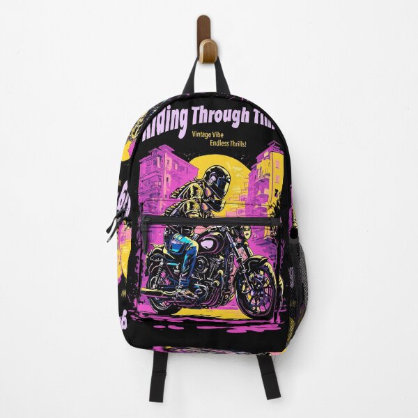 Item preview, Riding Through Time: Vintage Vibe, Endless Thrills! designed and sold by IcalsaidArt.