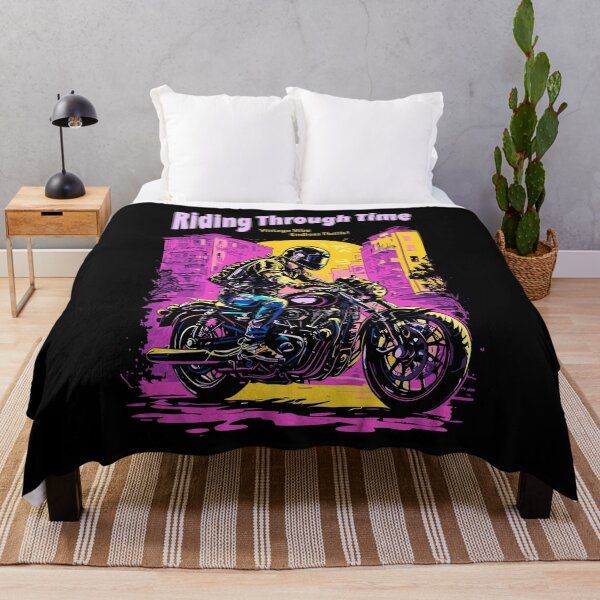 Item preview, Riding Through Time: Vintage Vibe, Endless Thrills! designed and sold by IcalsaidArt.