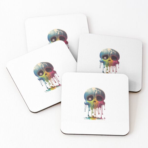 Item preview, painted skull designed and sold by MixsyM.