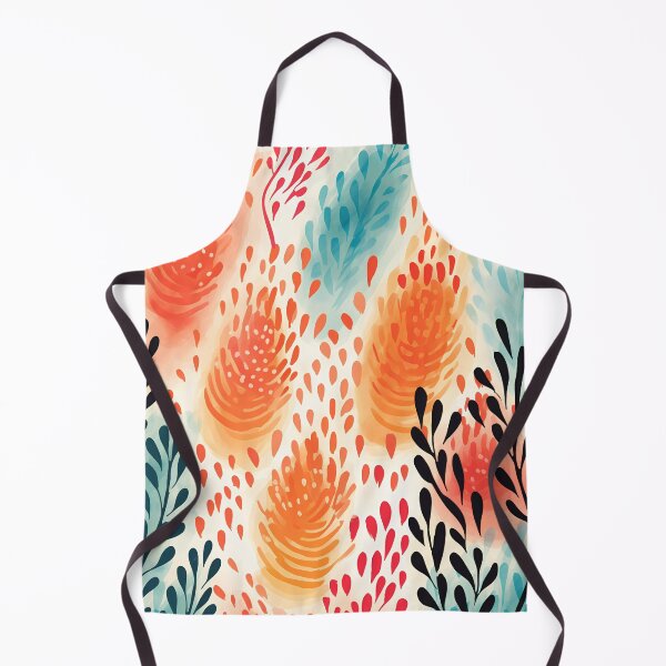 Item preview, Artistic hand painted abstract stripes and dots 05 designed and sold by UnaWu533.