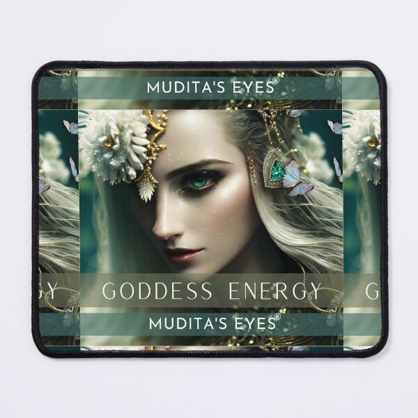 Item preview, Mystic "Goddess Energy" Beautiful Goddess Divine Feminine Sticker designed and sold by MuditasEyes.