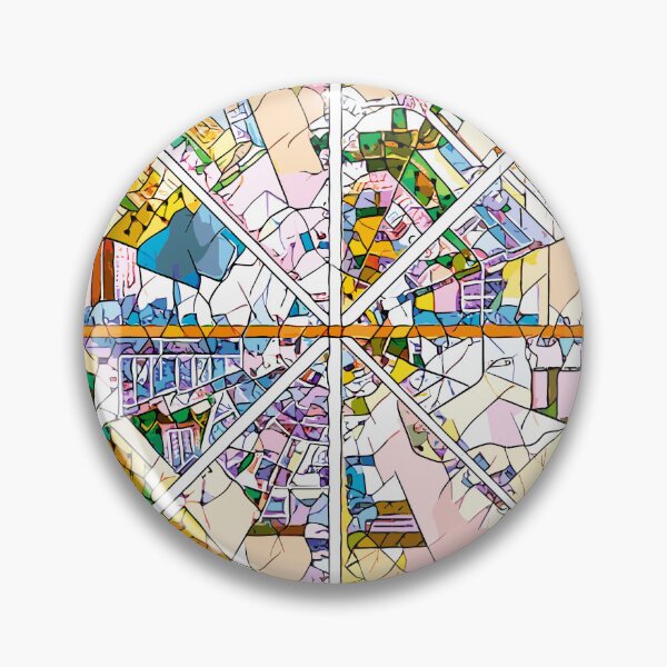 Item preview, Nowosolna Mosaic Map designed and sold by Nowosolnianka.