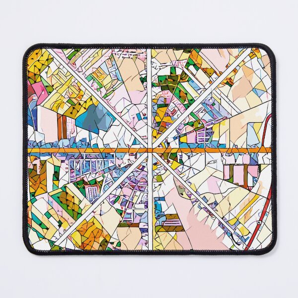 Item preview, Nowosolna Mosaic Map designed and sold by Nowosolnianka.